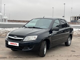 2013 Lada (ВАЗ) Granta I, синий, 325000 рублей, вид 1