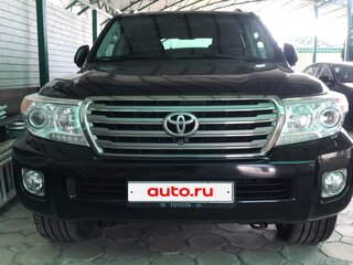 2012 Toyota Land Cruiser 200 Series Рестайлинг 1, чёрный, 5100000 рублей, вид 4
