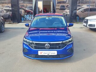 2021 Volkswagen Polo VI, синий, 1380000 рублей, вид 2