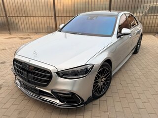 2021 Mercedes-Benz S-Класс 500 4MATIC VII (W223), серый, 7000000 рублей, вид 1