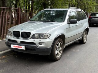 2006 BMW X5 3.0d I (E53) Рестайлинг, серебристый, 1350000 рублей, вид 2