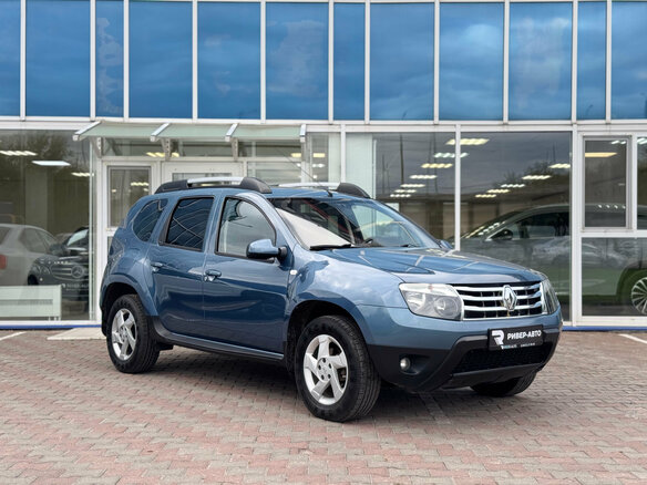 2012 Renault Duster I, синий - вид 1