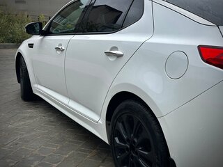 2014 Kia Optima III Рестайлинг, белый, 1390000 рублей, вид 5