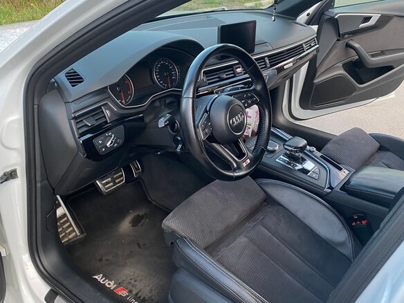 2017 Audi A4 V (B9), белый, 2590000 рублей - вид 4