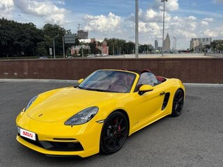 2018 Porsche Boxster GTS IV 718 (982), жёлтый, 7700000 рублей, вид 5