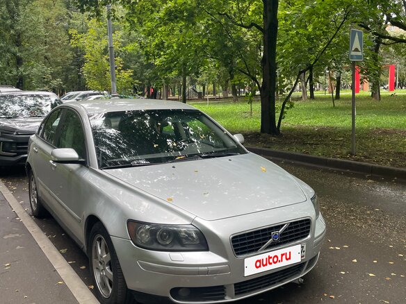 2004 Volvo S40 II, серебристый, 345000 рублей - вид 2