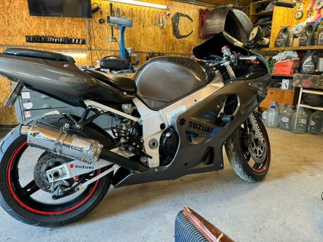 2001 Suzuki GSX-R 600, серый, 310000 рублей, вид 1