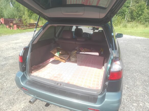 2003 Subaru Outback II, зелёный, 375000 рублей - вид 21