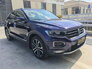 2022 Volkswagen T-Roc I (China Market), фиолетовый, 1730000 рублей, вид 5