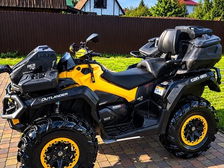 2012 BRP Can-Am Outlander 1000, жёлтый, 1200000 рублей, вид 1