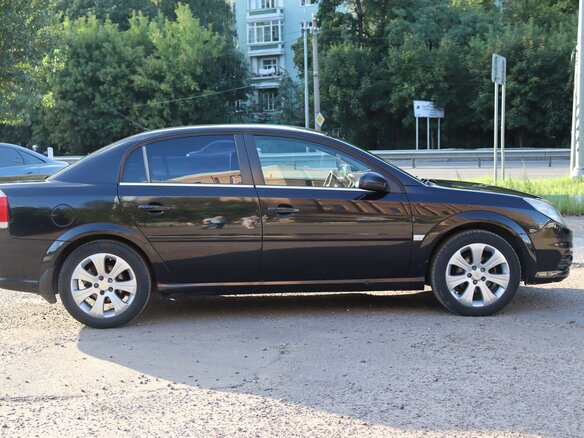 2008 Opel Vectra C Рестайлинг, чёрный, 550000 рублей - вид 1
