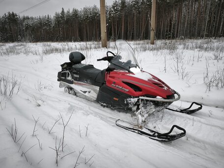 2007 Yamaha VK Professional, красный, 900000 рублей, вид 4