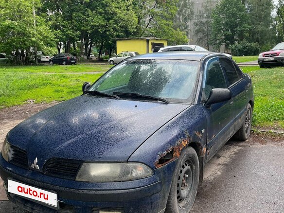 2001 Mitsubishi Carisma I Рестайлинг, синий, 130000 рублей