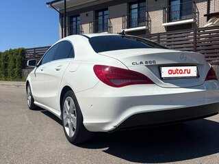2014 Mercedes-Benz CLA 200 I (C117, X117), белый, 1750000 рублей, вид 3