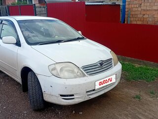 2003 Toyota Corolla Fielder IX (E120, E130), белый, 650000 рублей, вид 1