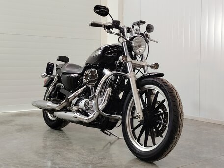 2010 Harley-Davidson Sportster 1200, чёрный, 649000 рублей, вид 2