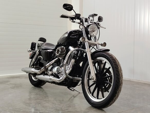 2010 Harley-Davidson Sportster 1200, чёрный, 649000 рублей - вид 1