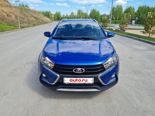 2022 Lada (ВАЗ) Vesta SW Cross I, синий, 1320000 рублей, вид 2