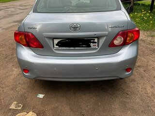 2007 Toyota Corolla AMT X (E140, E150), голубой, 570000 рублей, вид 2