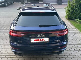 2019 Audi Q8 55 TFSI I (4M), синий, 4600000 рублей, вид 3