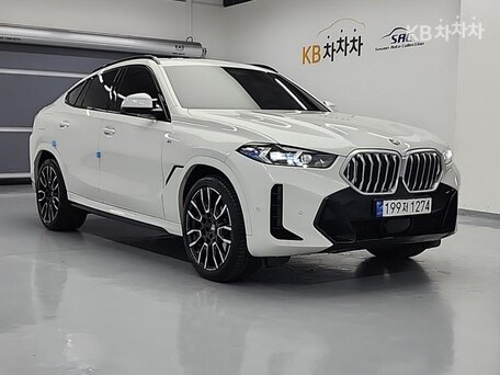 2024 BMW X6 40i III (G06) Рестайлинг, белый, 10750010 рублей, вид 4
