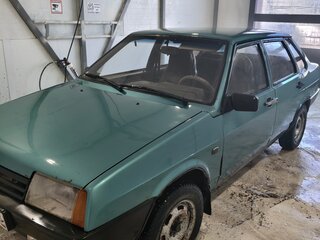 1999 Lada (ВАЗ) 21099, зелёный, 90000 рублей, вид 1