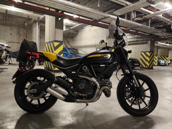 2017 Ducati Scrambler 800, чёрный, 580000 рублей - вид 16