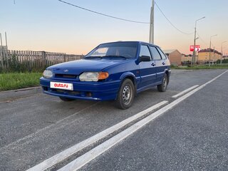 2002 Lada (ВАЗ) 2114, синий, 150000 рублей, вид 1