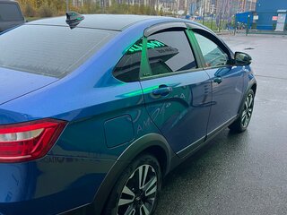 2021 Lada (ВАЗ) Vesta Cross I, синий, 1000000 рублей, вид 2