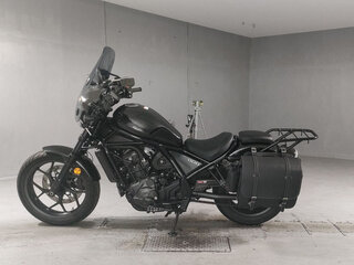 2023 Honda CMX 1100 Rebel, чёрный, 980000 рублей, вид 2