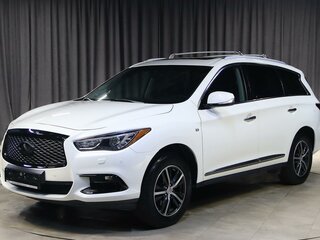 2017 Infiniti QX60 I Рестайлинг, белый, 1899000 рублей, вид 1