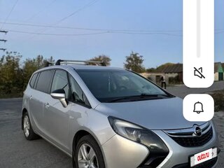 2012 Opel Zafira C, серебристый, 820000 рублей, вид 2