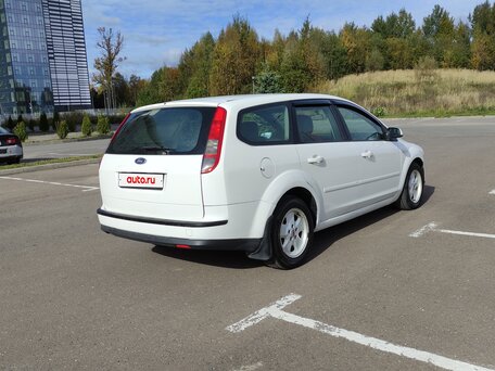 2005 Ford Focus II, белый, вид 5