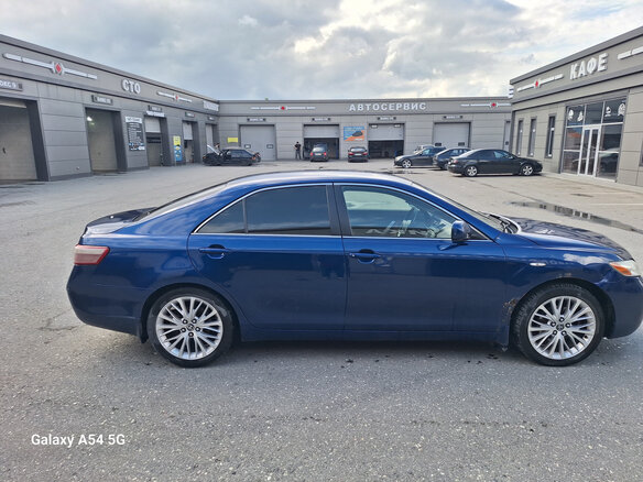 2007 Toyota Camry VI (XV40), синий, 690000 рублей - вид 5