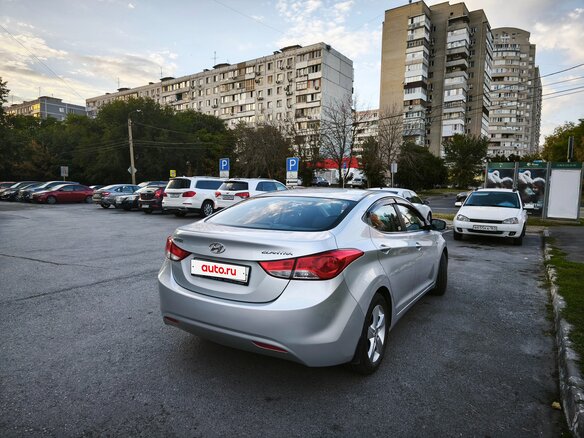 2012 Hyundai Elantra V (MD), серебристый - вид 8
