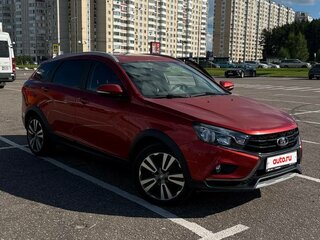 2021 Lada (ВАЗ) Vesta SW Cross I, красный, 1290000 рублей, вид 2