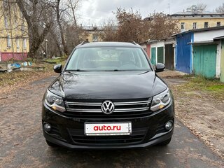 2014 Volkswagen Tiguan I Рестайлинг, чёрный, 1490000 рублей, вид 2