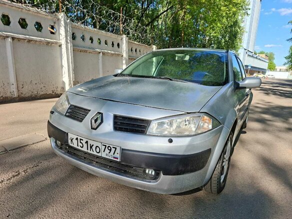 2005 Renault Megane II, серый, 280000 рублей - вид 1