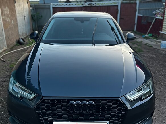 2015 Audi A4 V (B9), чёрный - вид 1