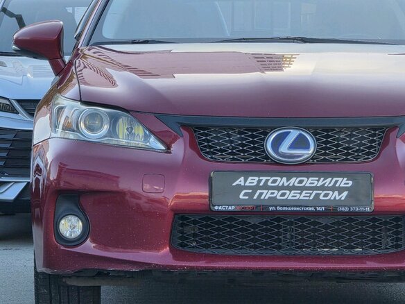2012 Lexus CT 200h I, красный, 1570000 рублей - вид 10