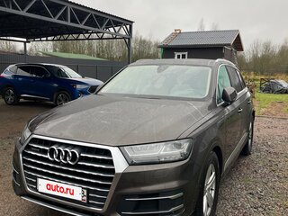 2016 Audi Q7 II (4M), коричневый, 4000000 рублей, вид 1
