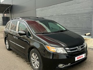 2016 Honda Odyssey (North America) IV, чёрный, 2400000 рублей, вид 2