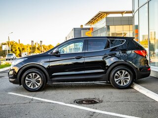 2012 Hyundai Santa Fe III, чёрный, 1600000 рублей, вид 4