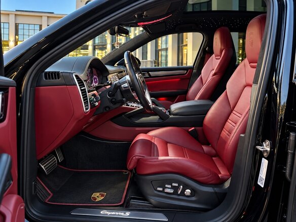 2021 Porsche Cayenne S Coupé III, чёрный, 10500000 рублей - вид 8