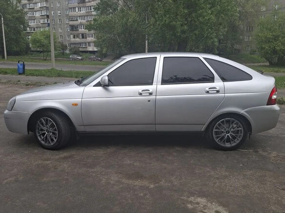 2008 Lada (ВАЗ) Priora I, серебристый, 280000 рублей - вид 3