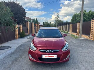 2012 Hyundai Solaris I, красный, 520000 рублей, вид 2
