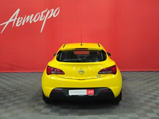 2012 Opel Astra GTC J Рестайлинг, жёлтый, 599000 рублей, вид 4