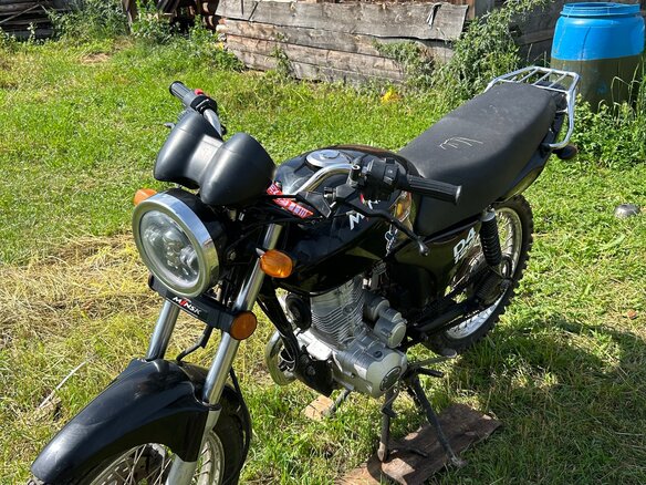 2018 Minsk (Минск) D4 125, чёрный, 55000 рублей
