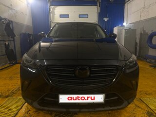 2021 Mazda CX-3 I Рестайлинг, чёрный, 2400000 рублей, вид 4