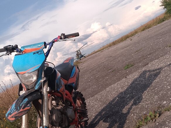 2023 Kayo Evolution K125EM, синий, 65000 рублей - вид 1